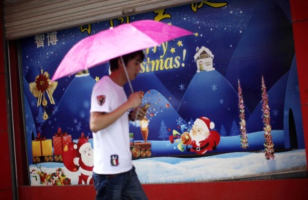 Рождество в Китае