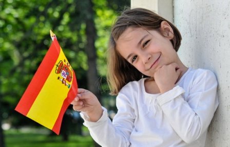 Ребёнок в Испании